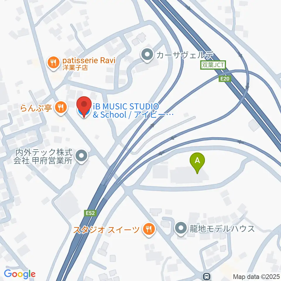 iB MUSIC STUDIO周辺のホテル一覧地図