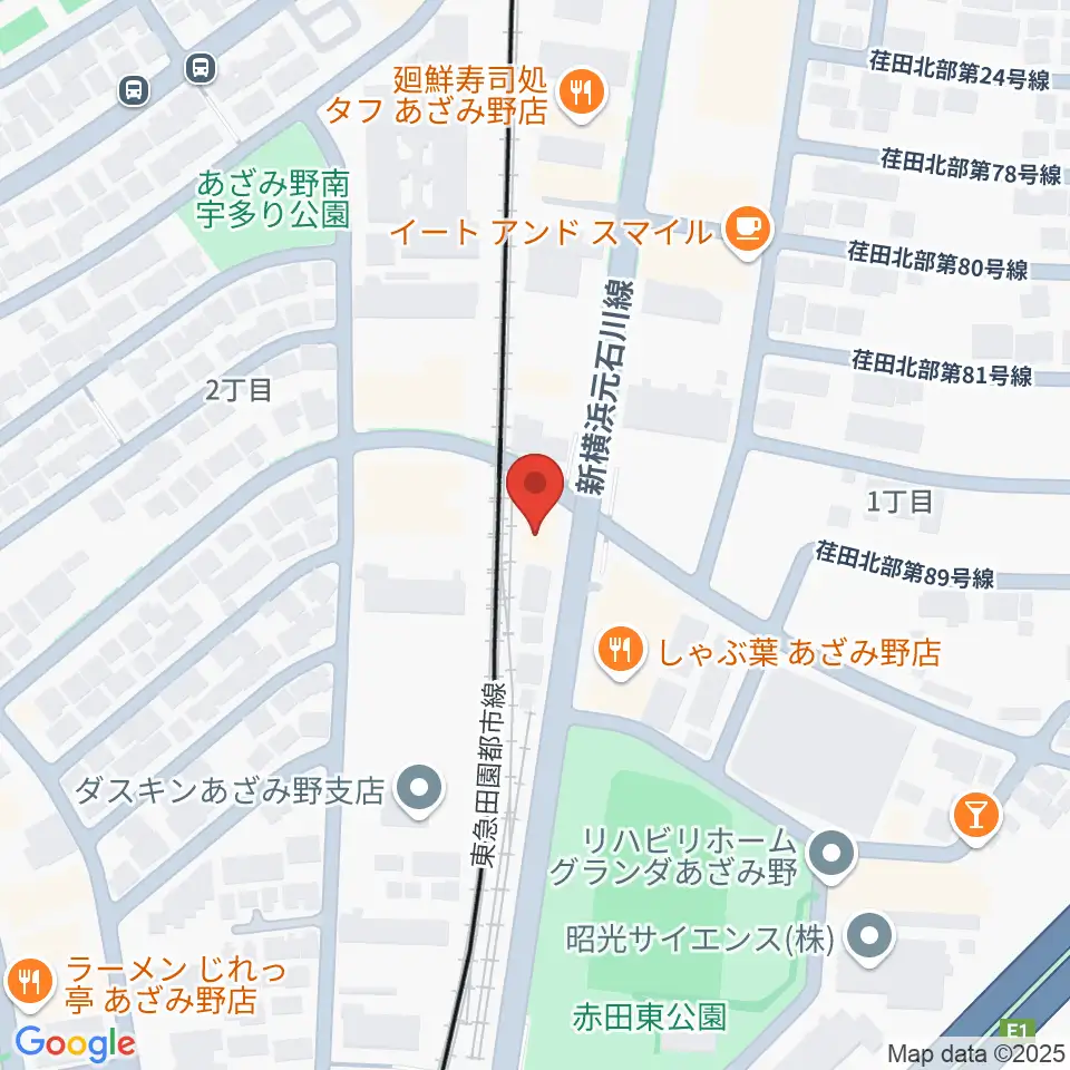 sound studio U-Be周辺のホテル一覧地図