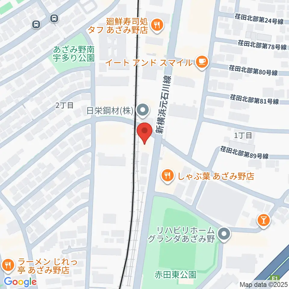 sound studio U-Be周辺のホテル一覧地図