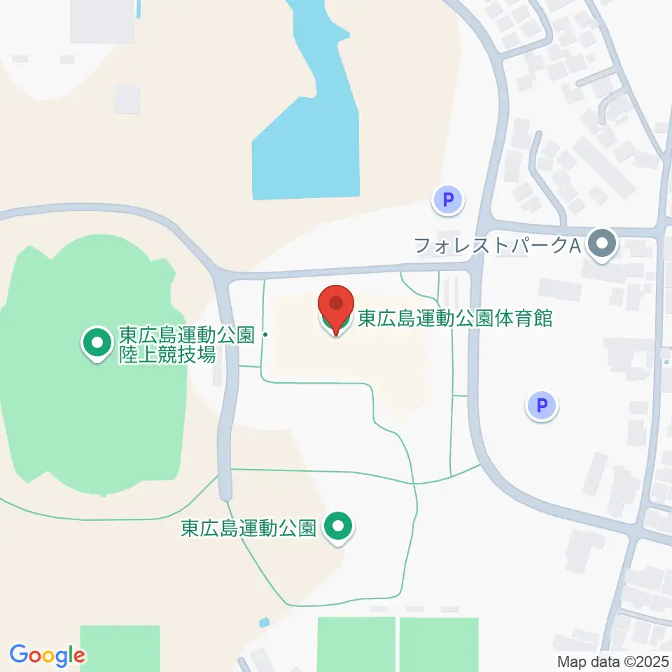 東広島運動公園体育館周辺のホテル一覧地図