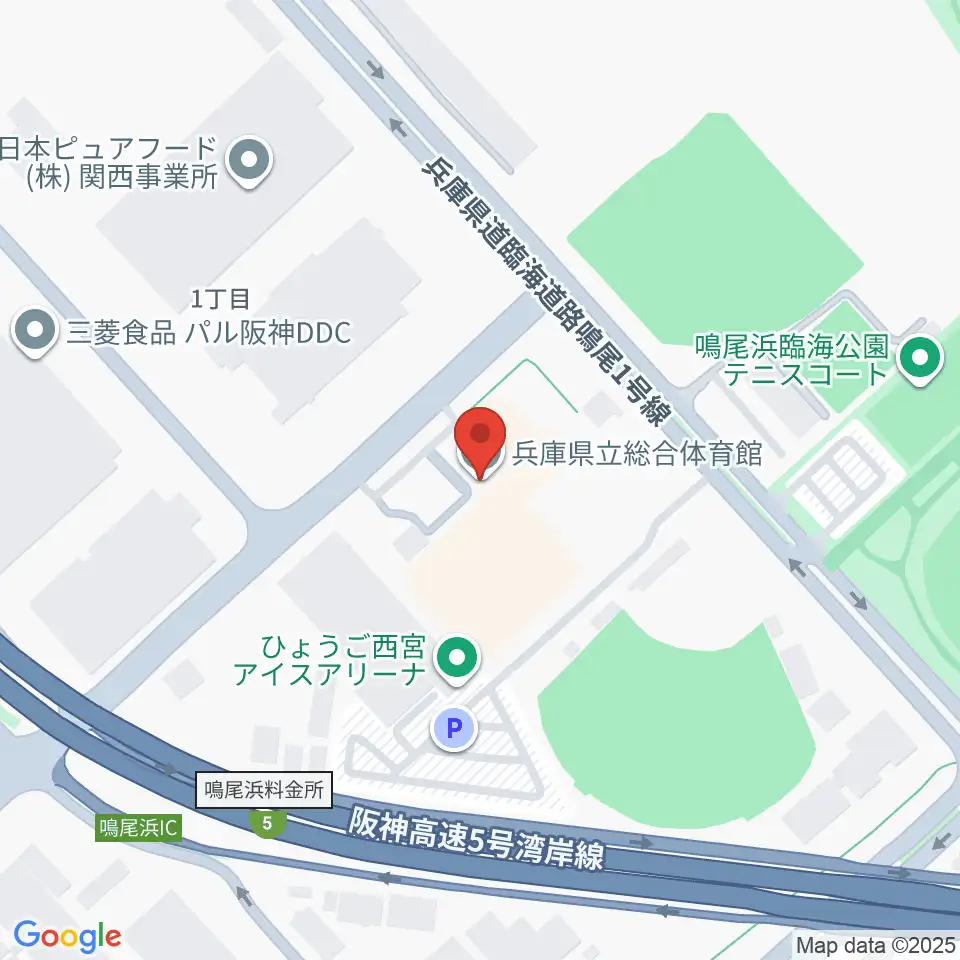 ライフパートナーアリーナ周辺のホテル一覧地図