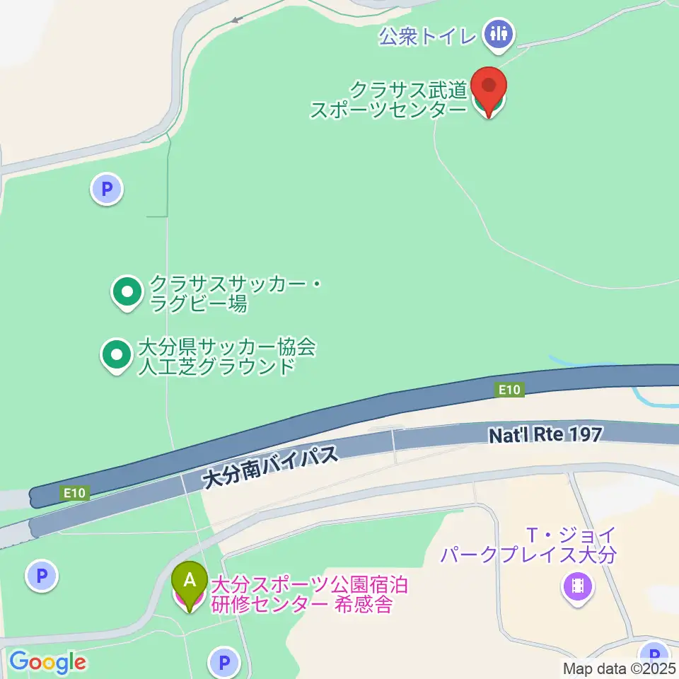 クラサス武道スポーツセンター周辺のホテル一覧地図