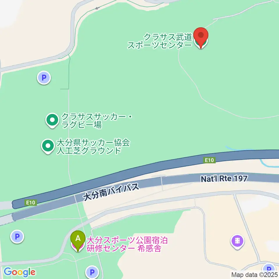クラサス武道スポーツセンター周辺のホテル一覧地図