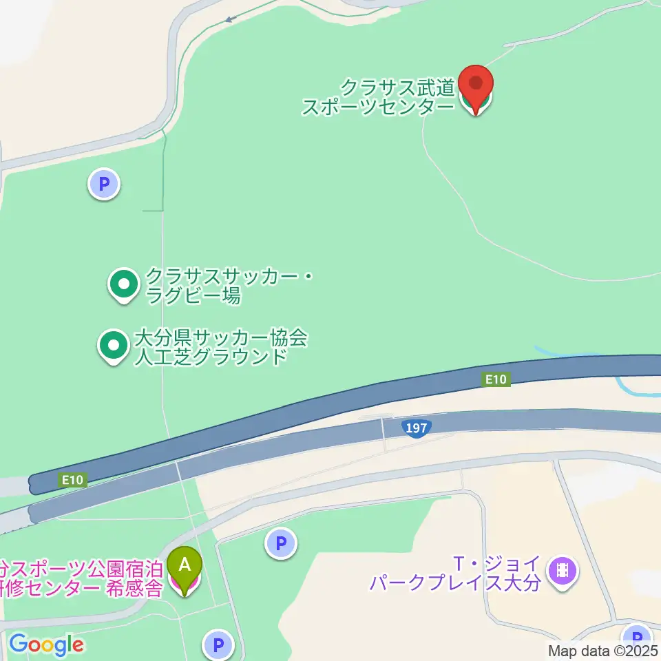 クラサス武道スポーツセンター周辺のホテル一覧地図