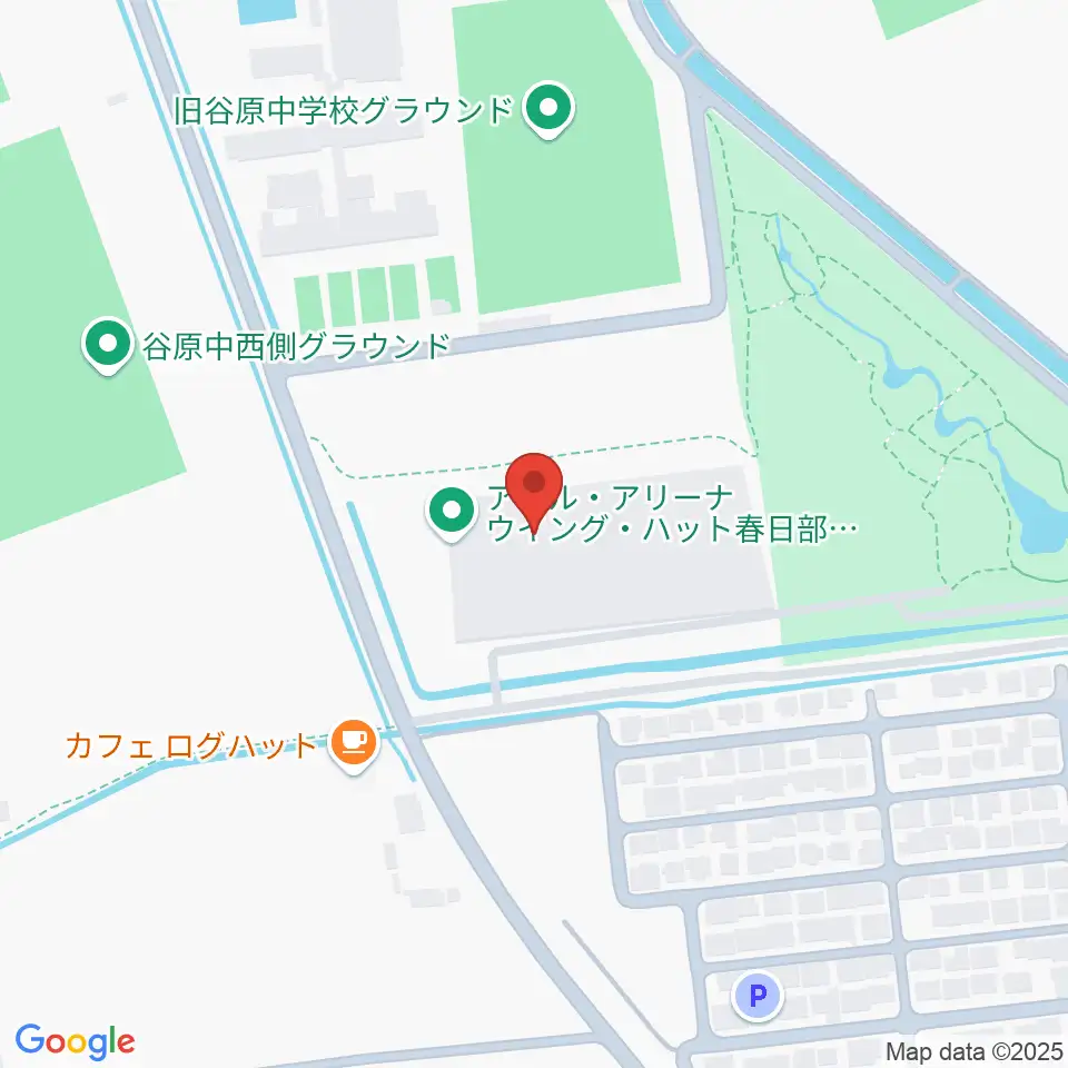 アイル･アリーナ ウイング・ハット春日部周辺のホテル一覧地図