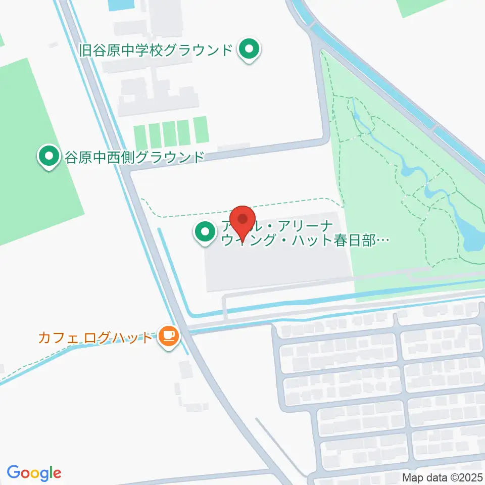 アイル･アリーナ ウイング・ハット春日部周辺のホテル一覧地図