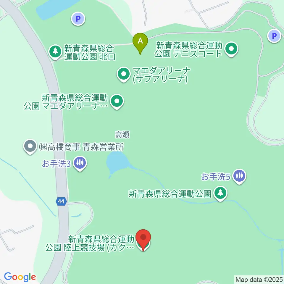 カクヒログループ アスレチックスタジアム周辺のホテル一覧地図