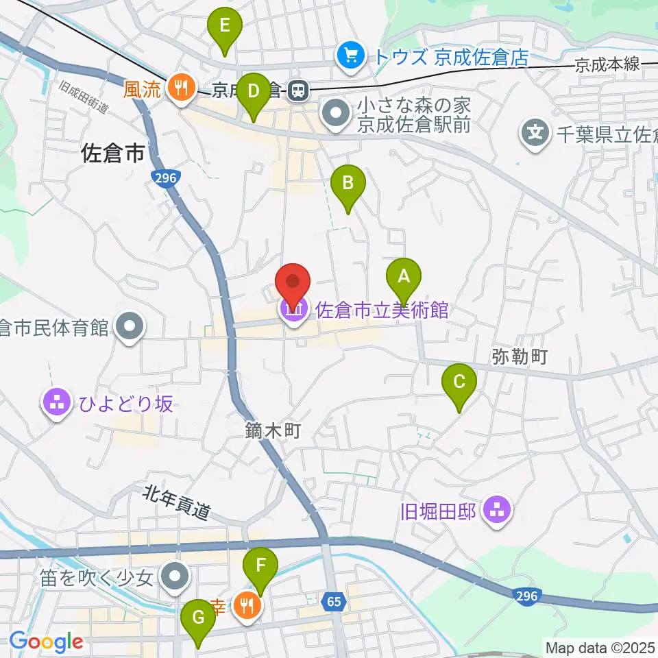 セイント・ディー周辺のホテル一覧地図