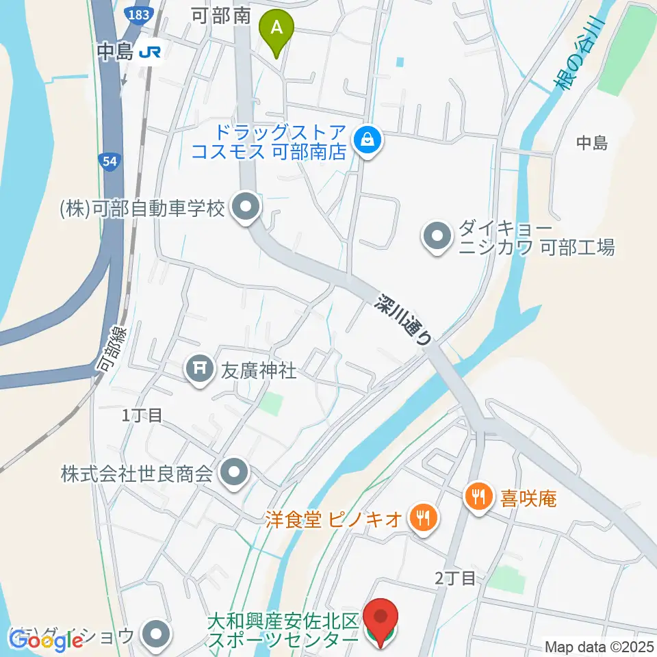 大和興産安佐北区スポーツセンター周辺のホテル一覧地図