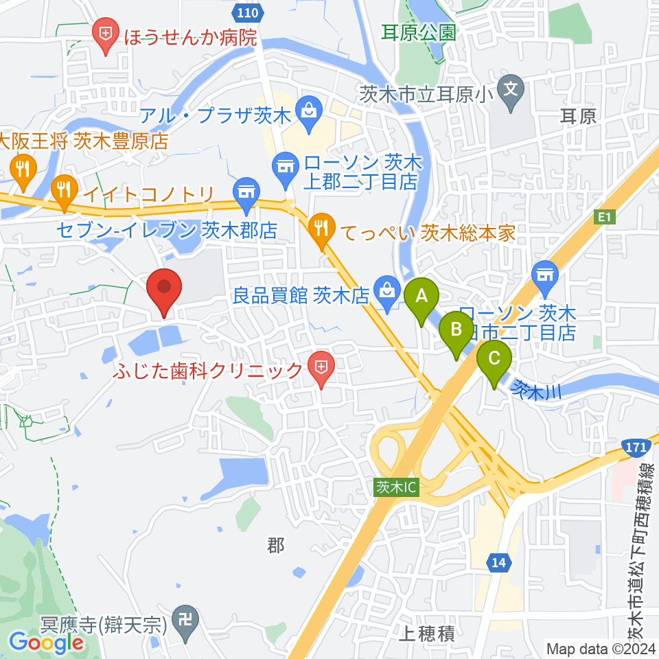 STUDIO QUAM周辺のホテル一覧地図