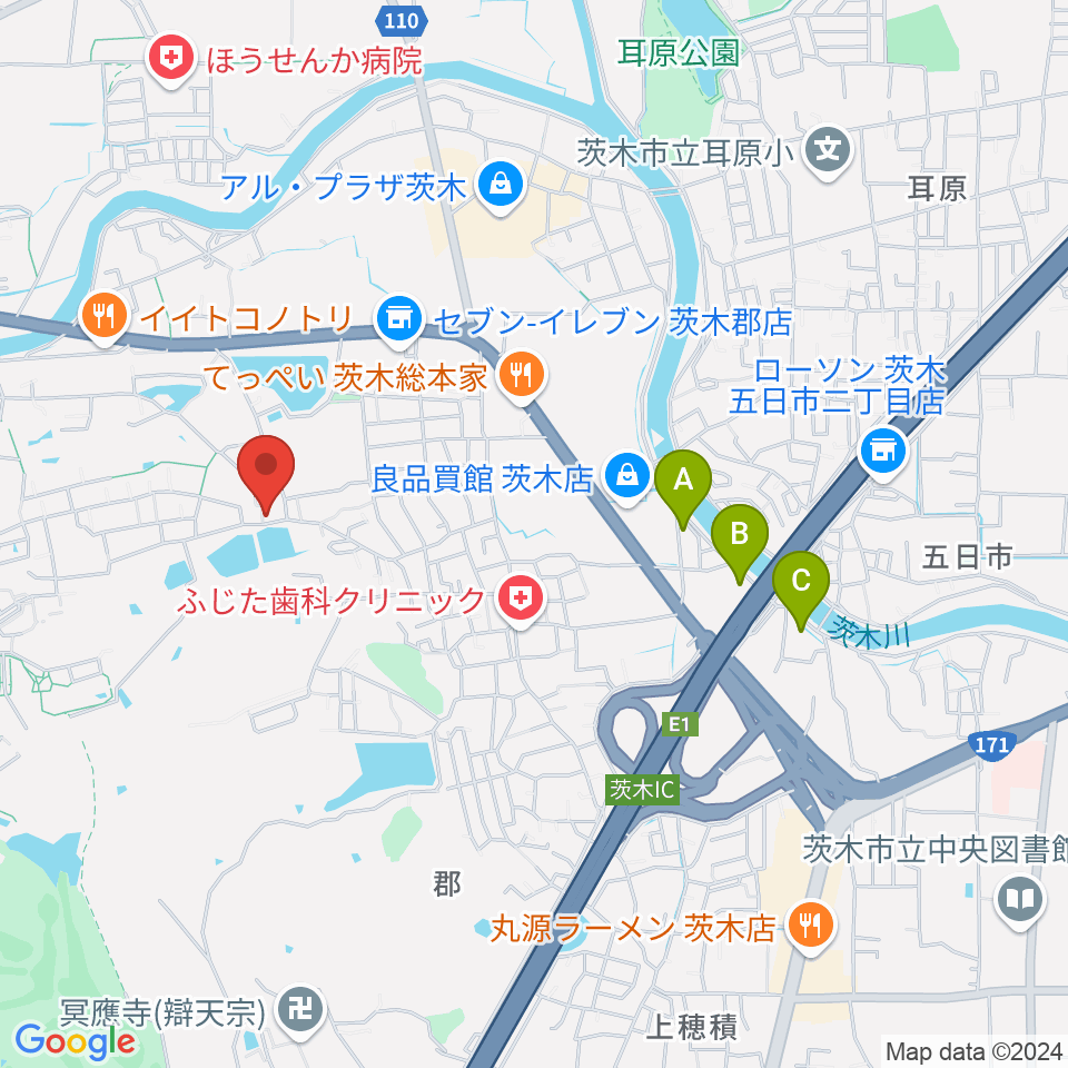 STUDIO QUAM周辺のホテル一覧地図