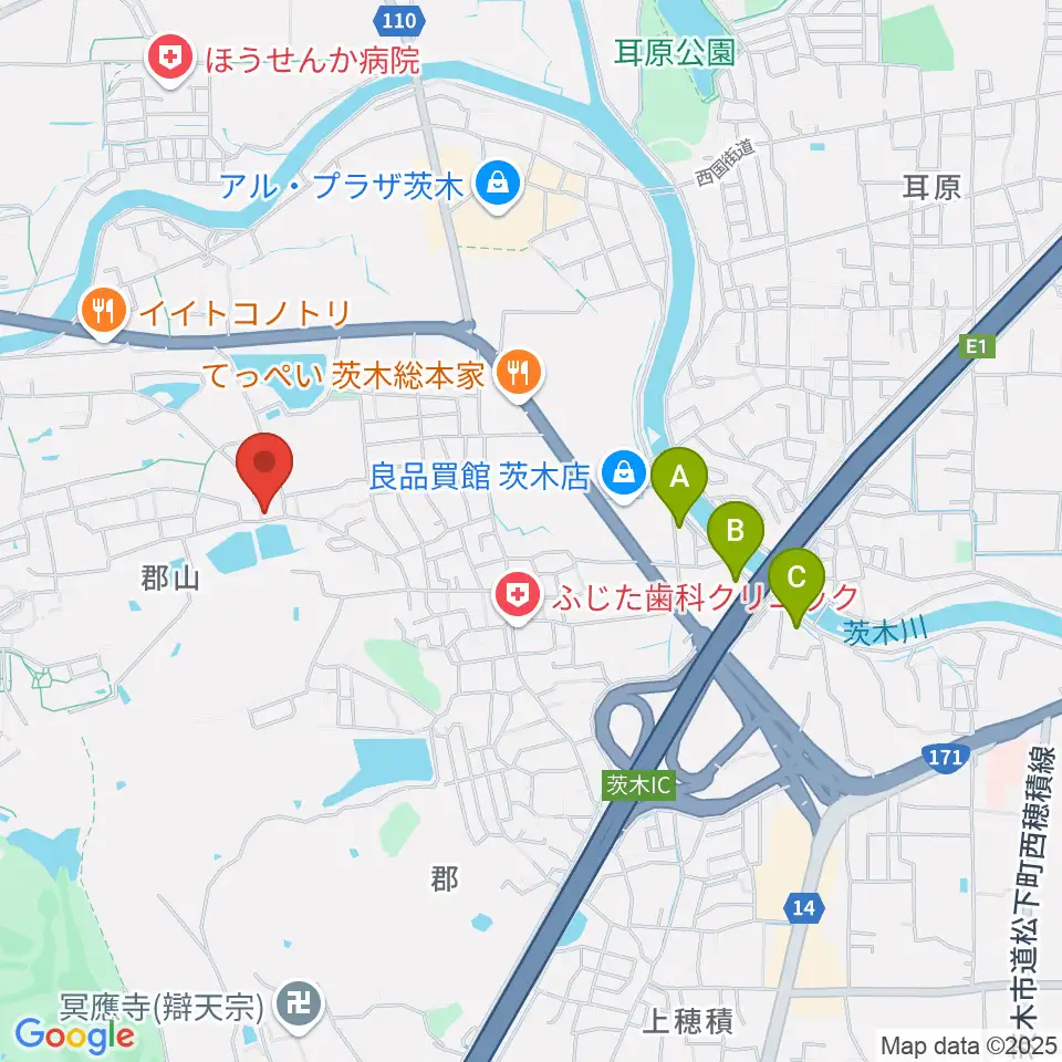 STUDIO QUAM周辺のホテル一覧地図