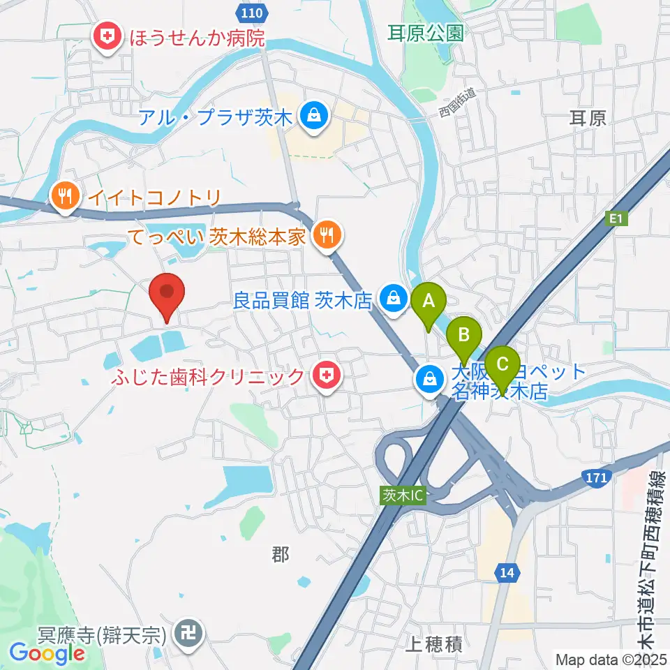 STUDIO QUAM周辺のホテル一覧地図