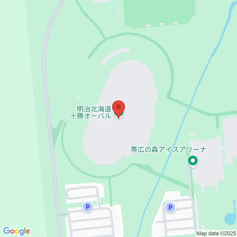 明治北海道十勝オーバル周辺のホテル一覧地図