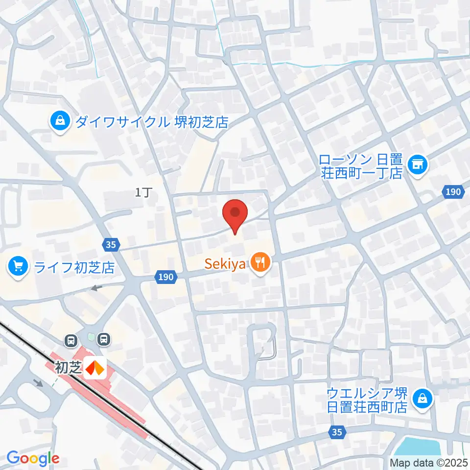 堺グランドピアノサロン 風の音周辺のホテル一覧地図