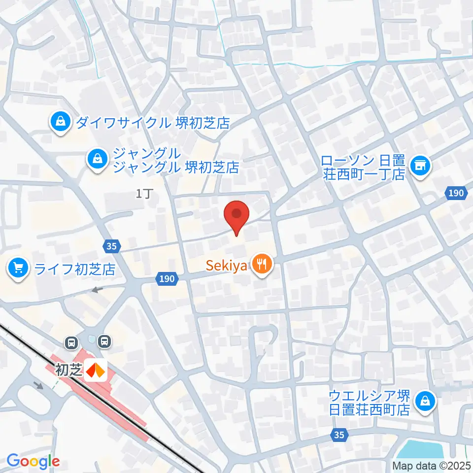 堺グランドピアノサロン 風の音周辺のホテル一覧地図