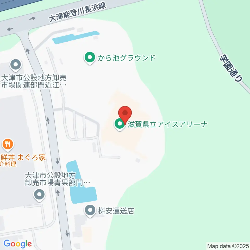 木下カンセーアイスアリーナ周辺のホテル一覧地図
