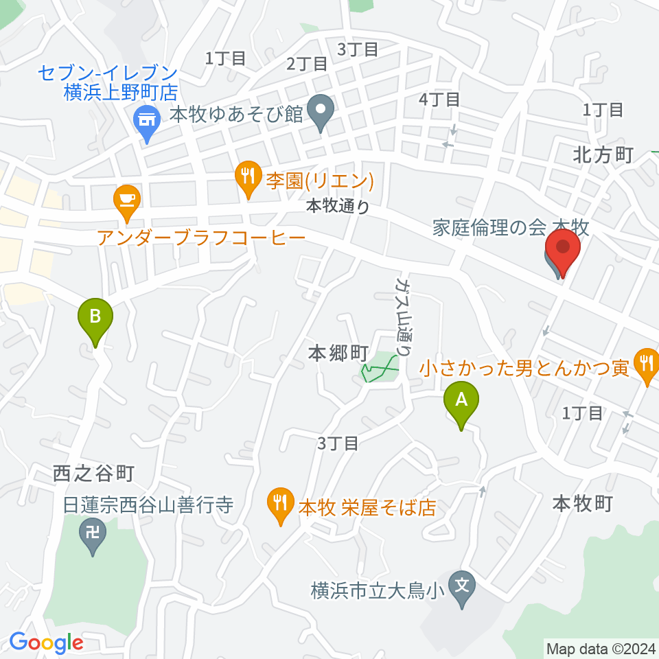 マリンFM周辺のホテル一覧地図