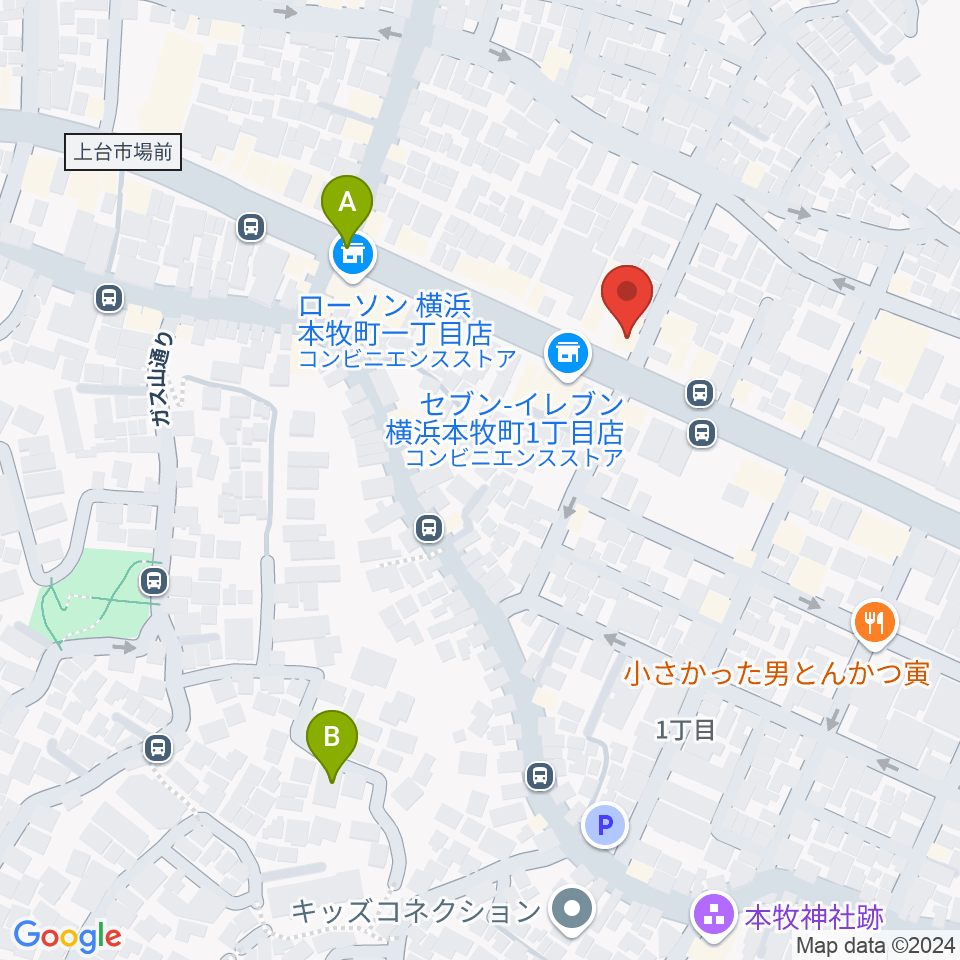 マリンFM周辺のホテル一覧地図