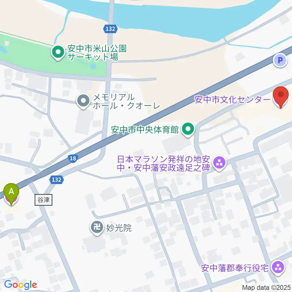 安中市文化センター周辺のホテル一覧地図