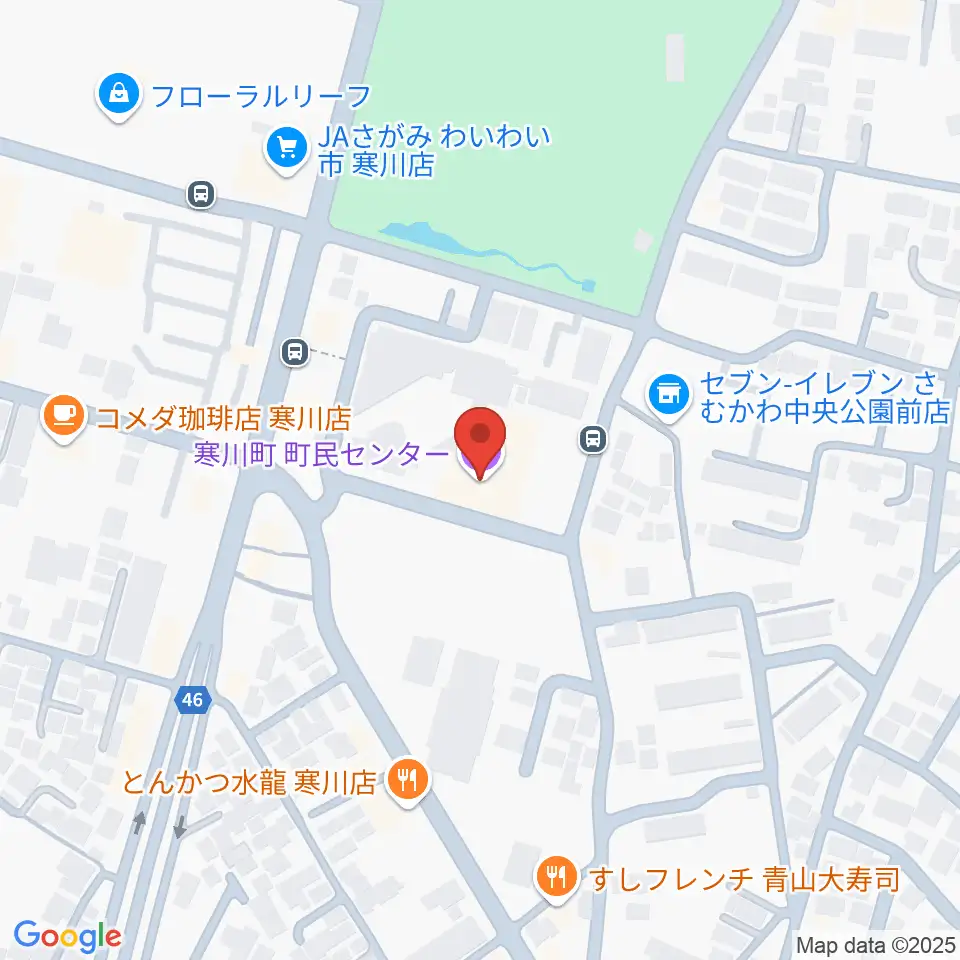 寒川町民センター周辺のホテル一覧地図