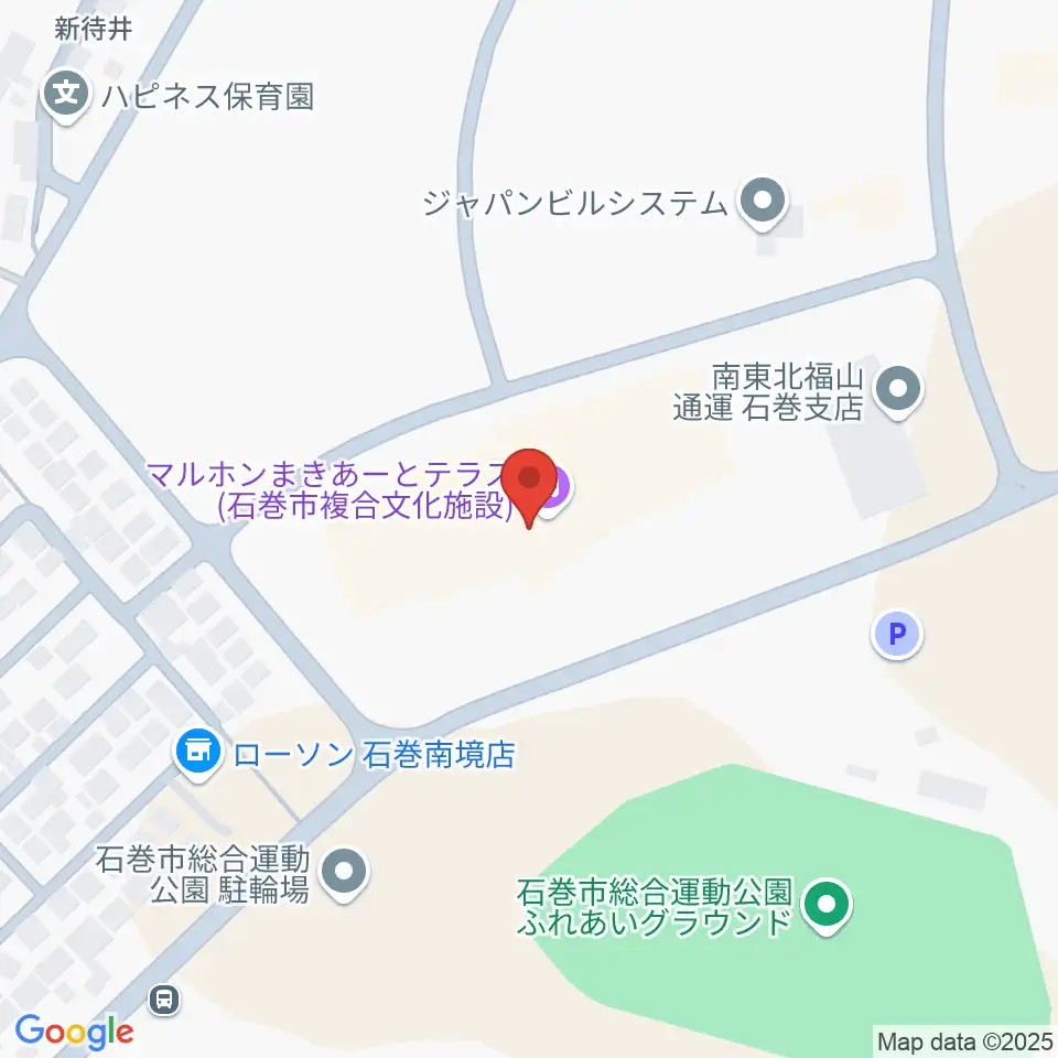 マルホンまきあーとテラス周辺のホテル一覧地図
