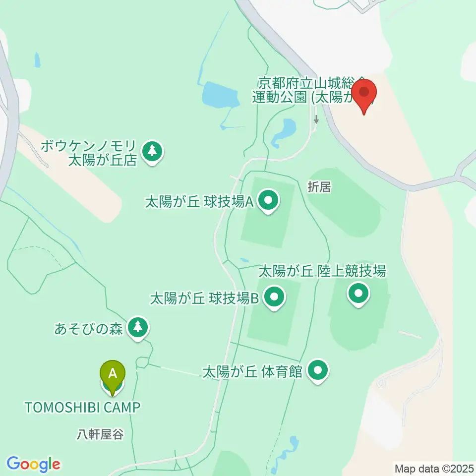 木下アカデミー京都アイスアリーナ周辺のホテル一覧地図