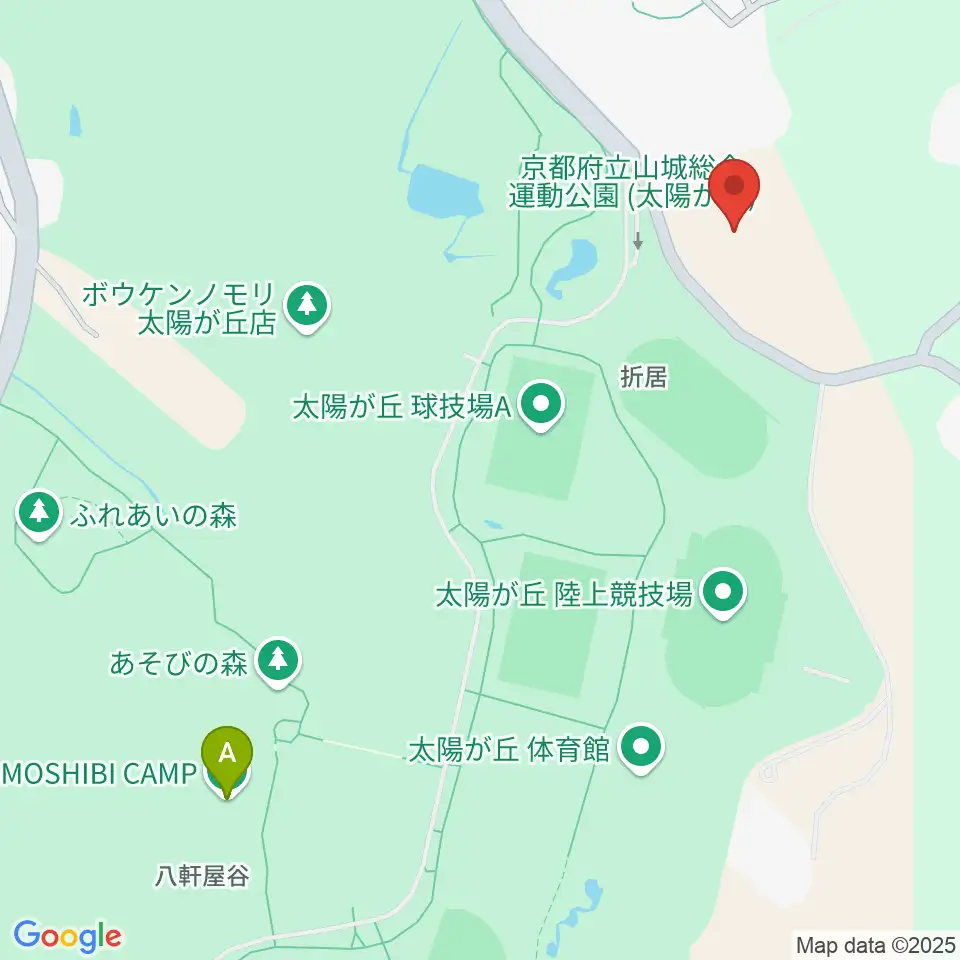 木下アカデミー京都アイスアリーナ周辺のホテル一覧地図
