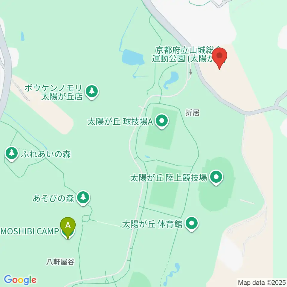 木下アカデミー京都アイスアリーナ周辺のホテル一覧地図