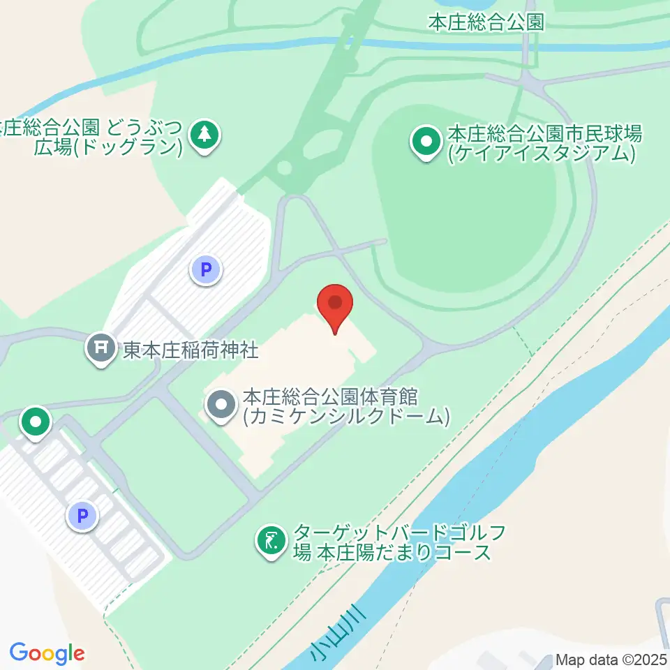 カミケンシルクドーム周辺のホテル一覧地図