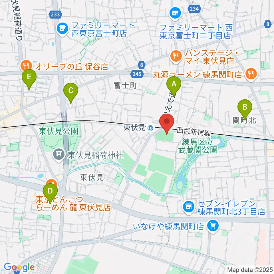ダイドードリンコアイスアリーナ周辺のホテル一覧地図