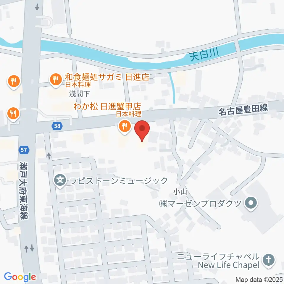 J'z Studio本館周辺のホテル一覧地図