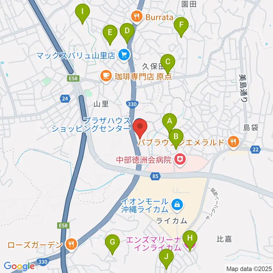 シネマプラザハウス周辺のホテル一覧地図