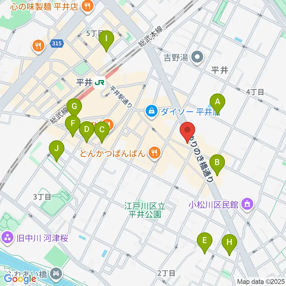スタジオ・オトキチ周辺のホテル一覧地図