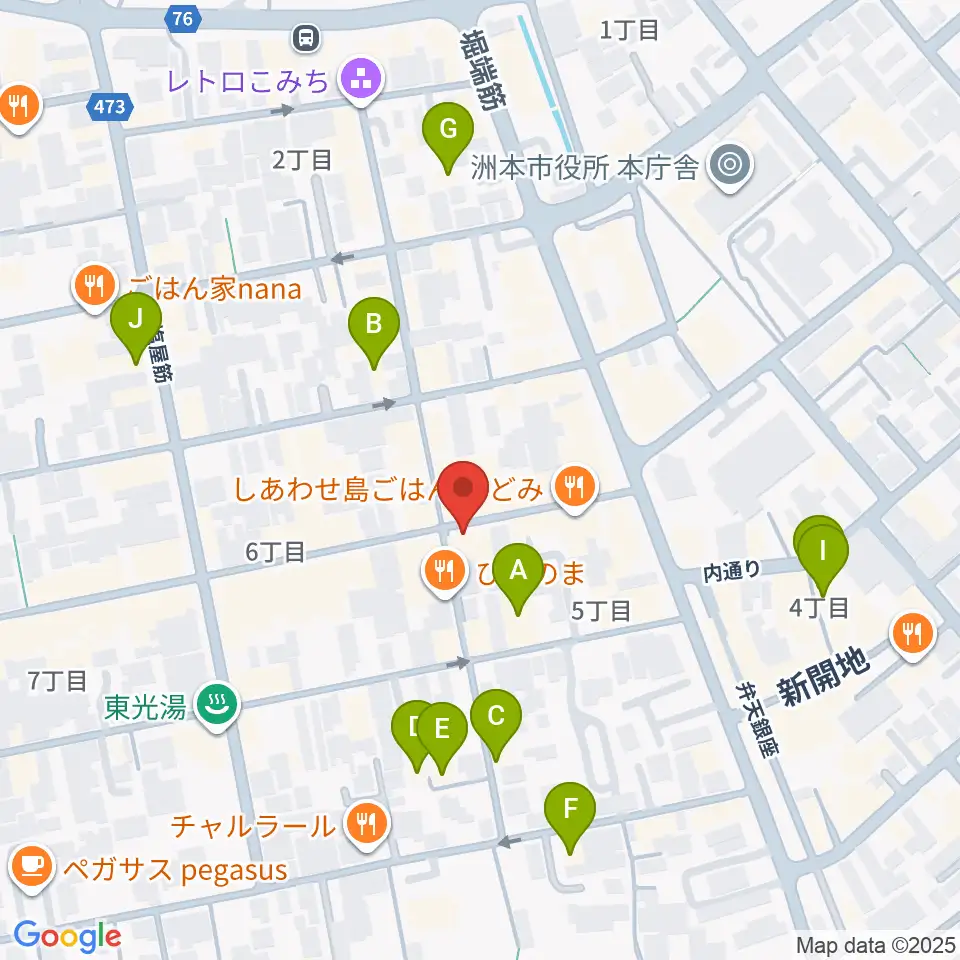マトヤ楽器ミュージックスタジオ周辺のホテル一覧地図