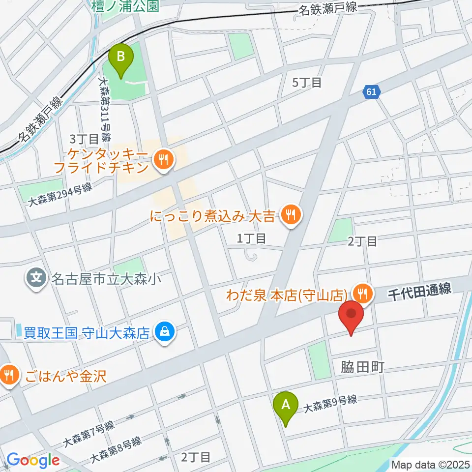 藤チェロ教室周辺のホテル一覧地図