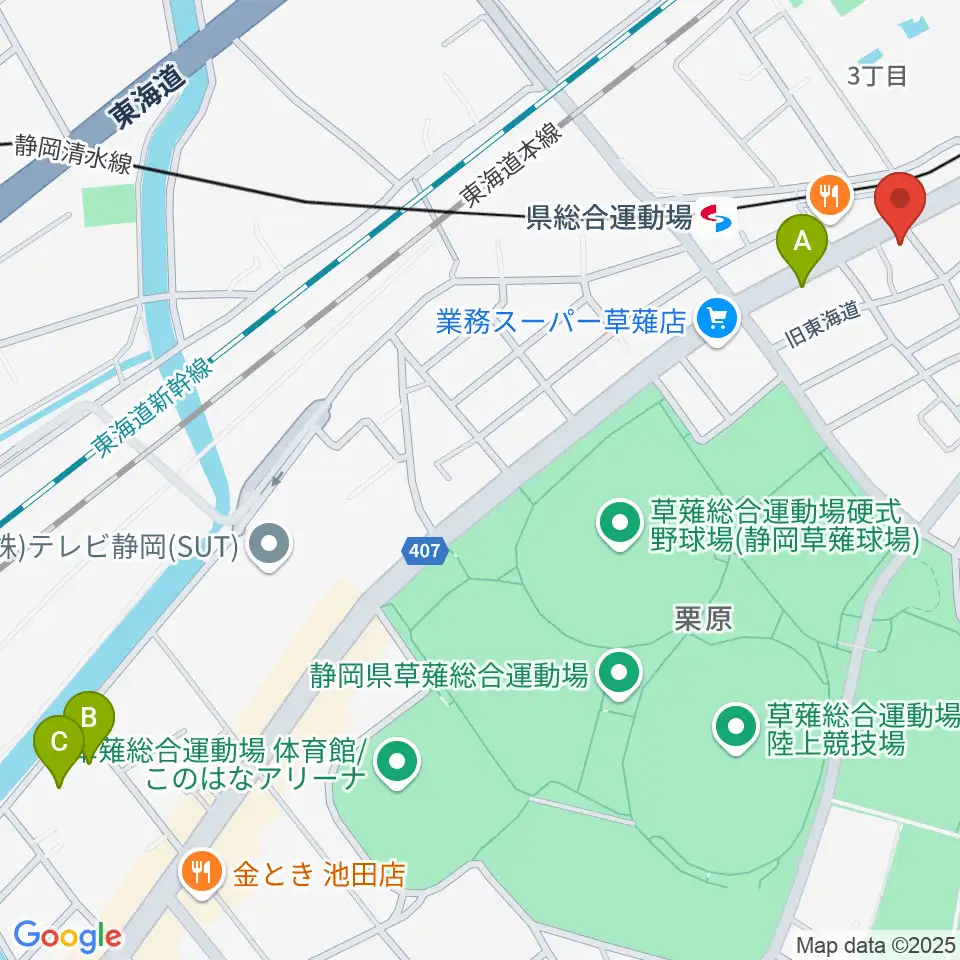 音楽舎周辺のホテル一覧地図