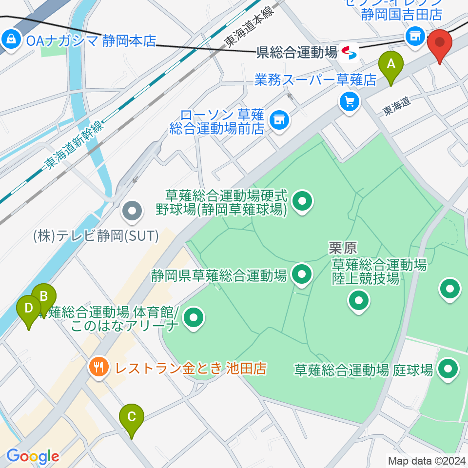 音楽舎ミュージックスペース周辺のホテル一覧地図