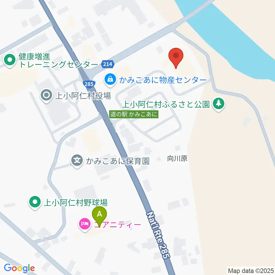 上小阿仁村生涯学習センター周辺のホテル一覧地図