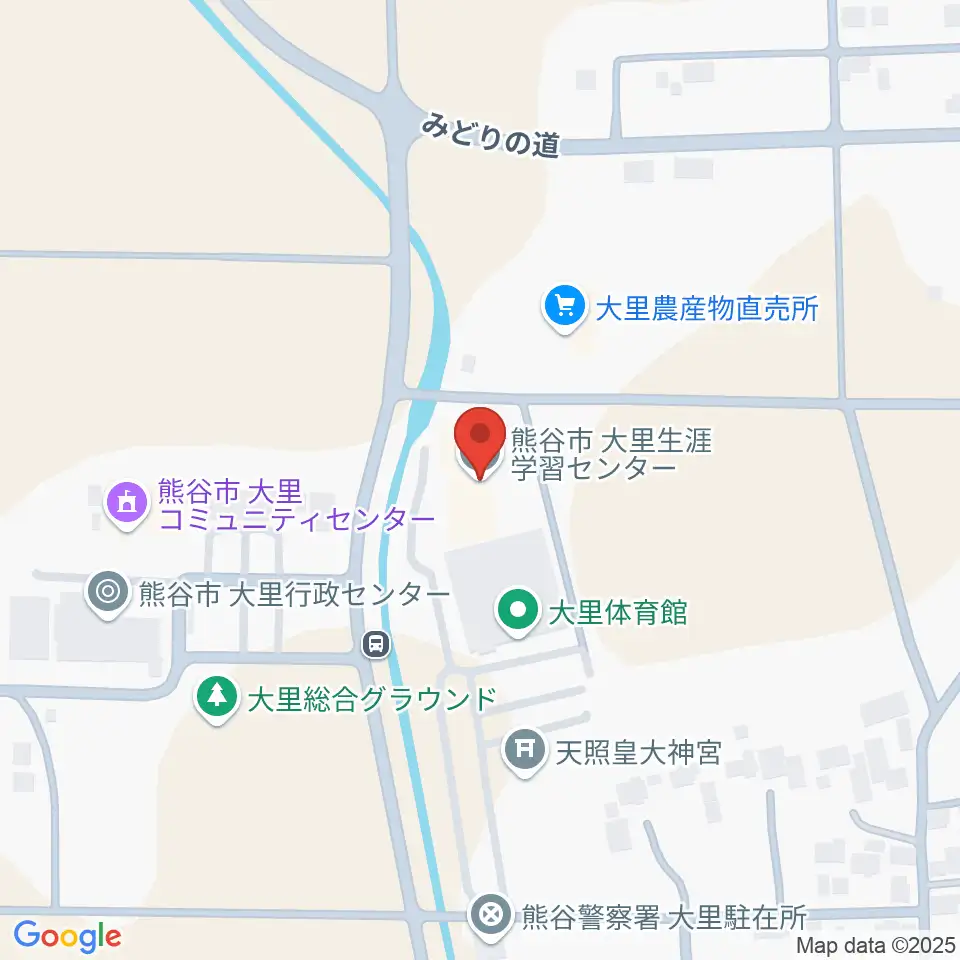 大里生涯学習センター「あすねっと」周辺のホテル一覧地図