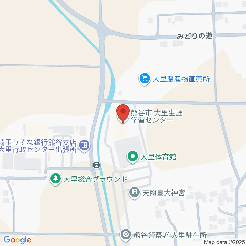 大里生涯学習センター「あすねっと」周辺のホテル一覧地図
