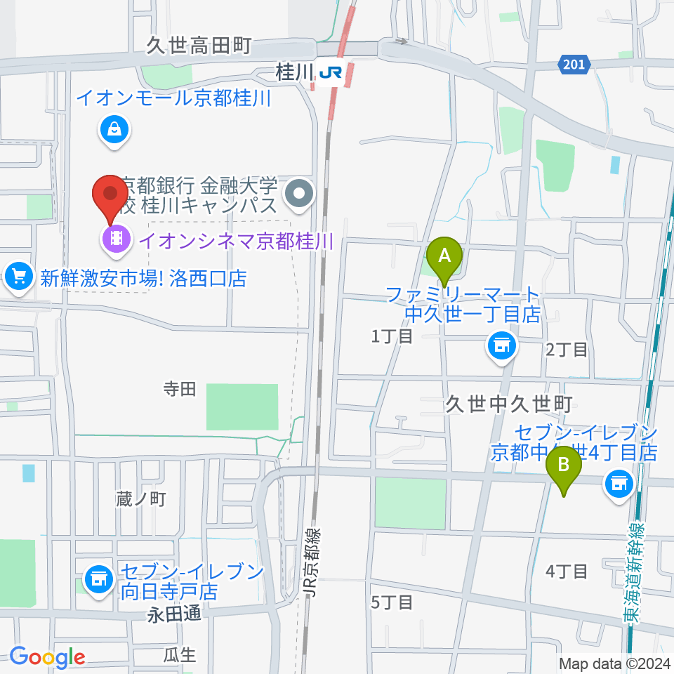 FMおとくに周辺のホテル一覧地図