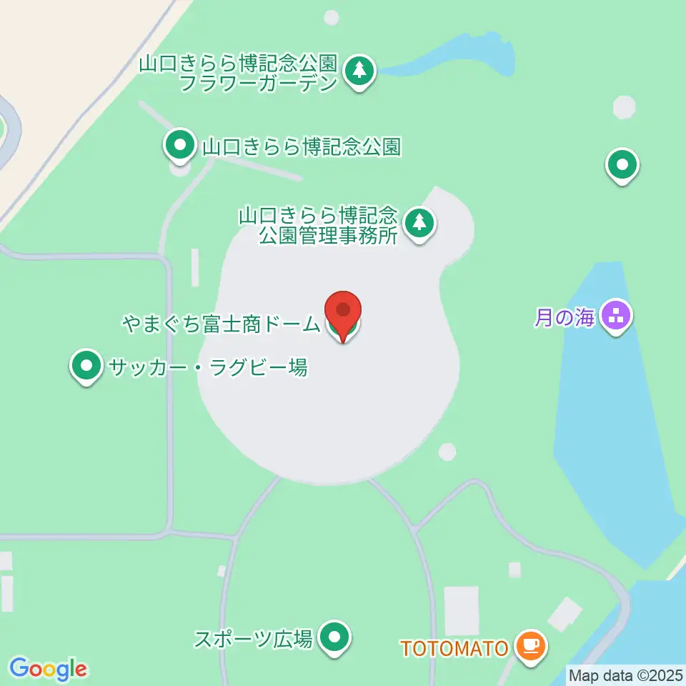 やまぐち富士商ドーム周辺のホテル一覧地図