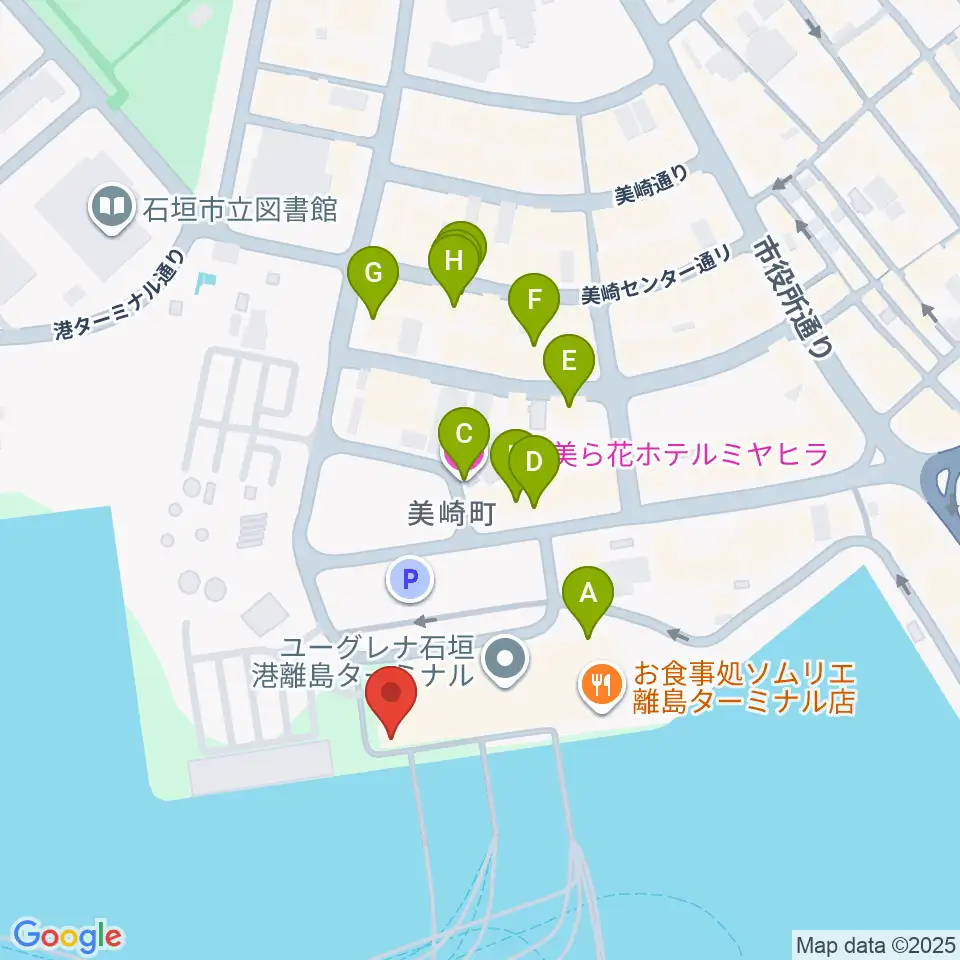星ノ海プラネタリウム周辺のホテル一覧地図