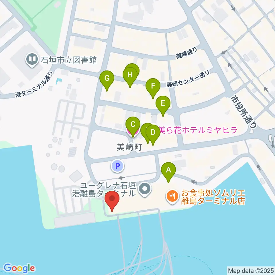 星ノ海プラネタリウム周辺のホテル一覧地図