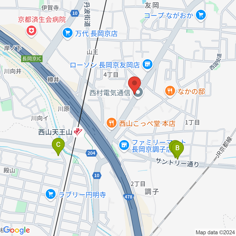 カヤック・クラヴィア周辺のホテル一覧地図