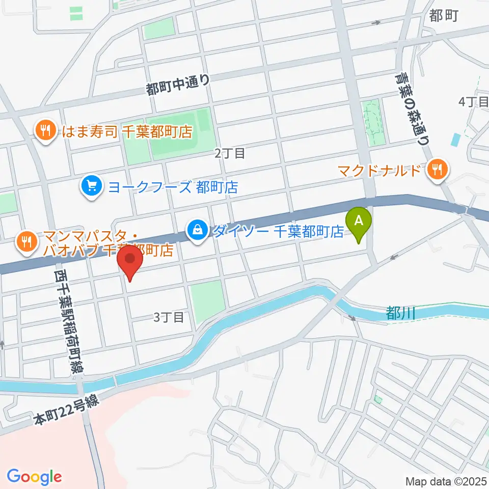 2AWスクエア周辺のホテル一覧地図