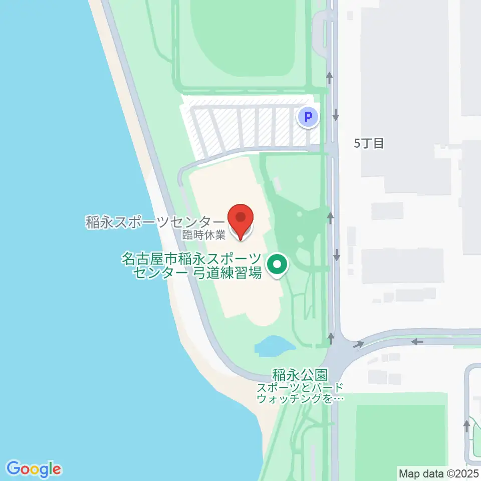 稲永スポーツセンター周辺のホテル一覧地図