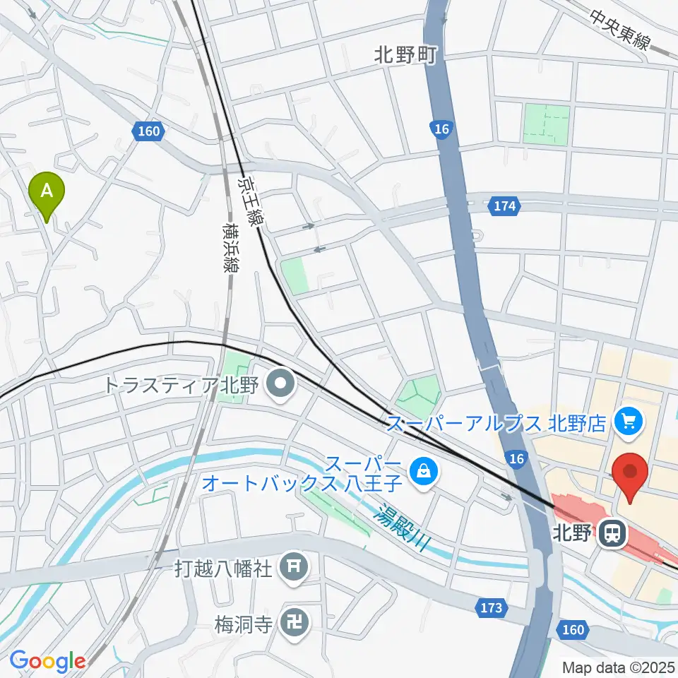 スタジオ・ラクスタ周辺のホテル一覧地図