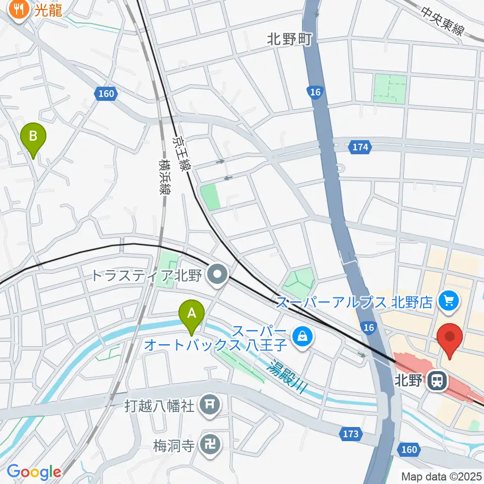 スタジオ・ラクスタ周辺のホテル一覧地図